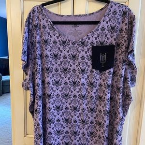 Disney Parks Haunted Mansion shirt. NWOT. Never worn. Smoke free home